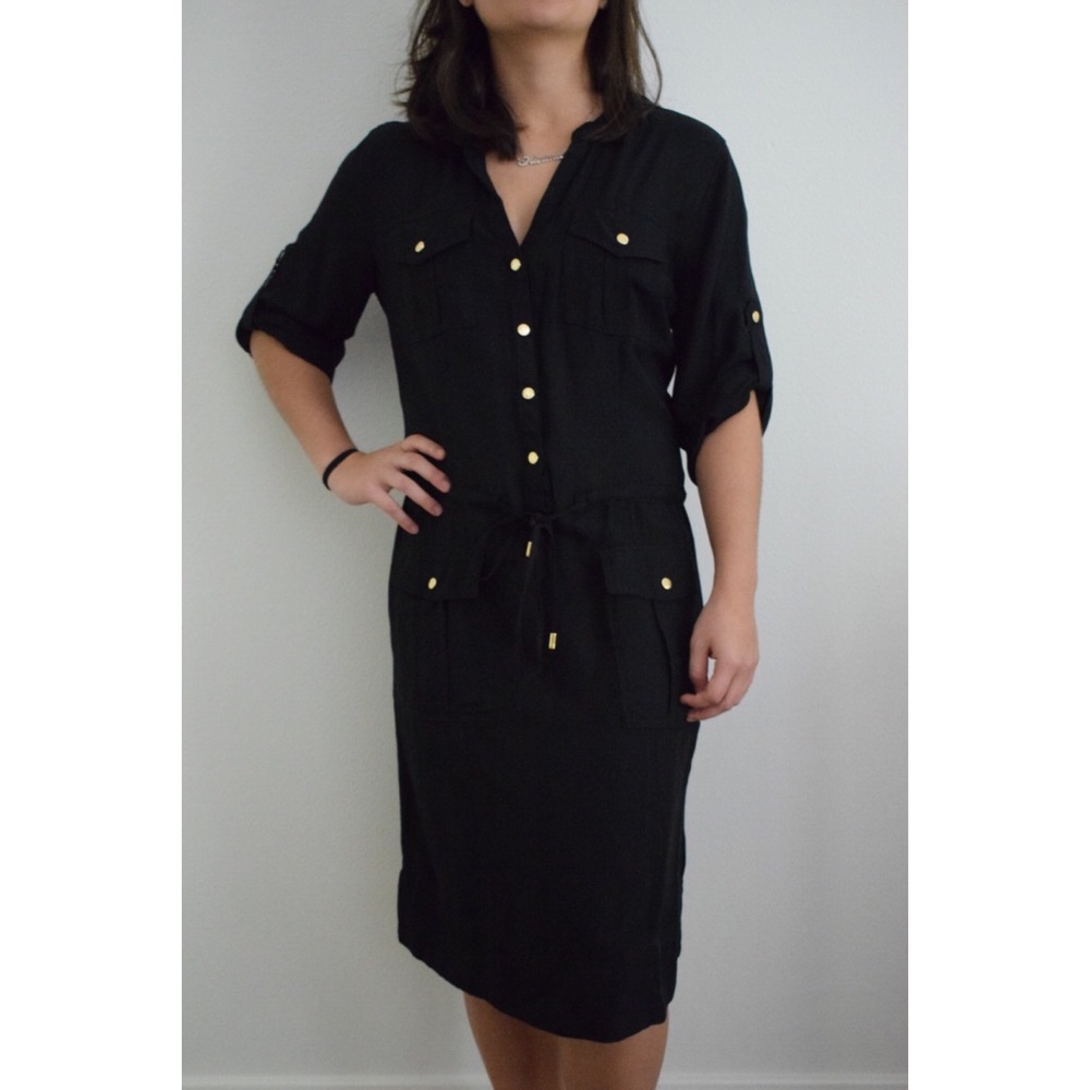 Black Michael Kors Mini Dress